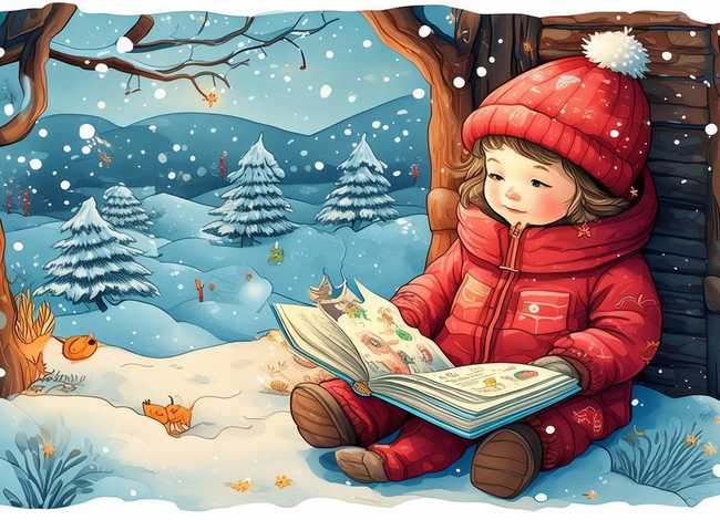 冬天的幼儿故事绘本 - 幼儿关于冬天的绘本故事