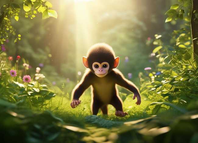 小猴子的幼儿故事（小猴子的幼儿故事视频）