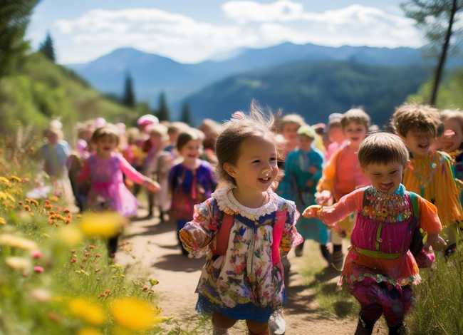 下山的舞蹈儿童片段 下山的舞蹈儿童片段大全