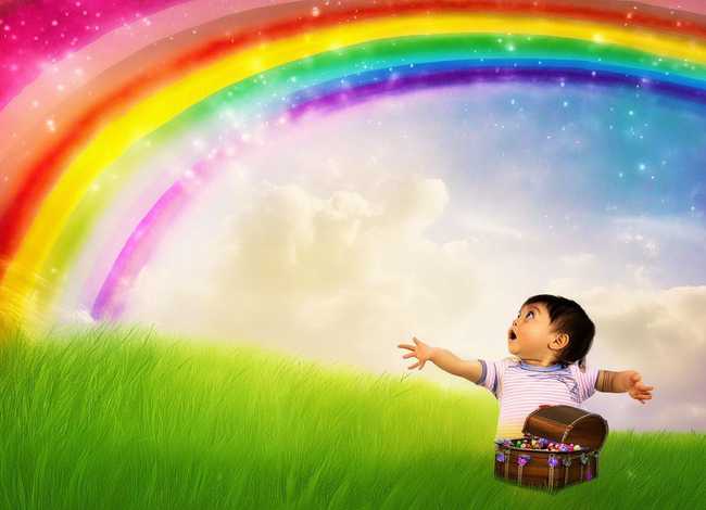 儿童绘本故事彩虹的尽头（幼儿绘本故事彩虹的尽头）