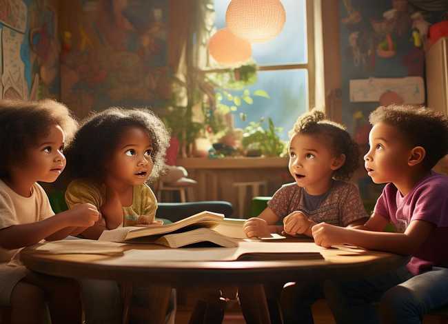 儿童故事简短小故事四人（四人小故事简短十句话）