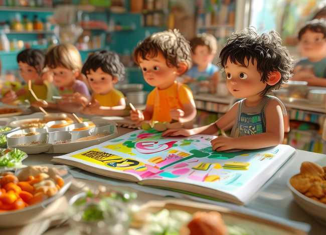 幼儿营养食谱绘本（幼儿营养食谱绘本制作）