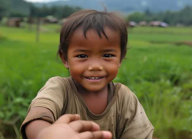 儿童 摄影作品 - 关爱留守儿童摄影作品