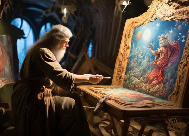 神话故事 画画（神话故事 画画好的人）