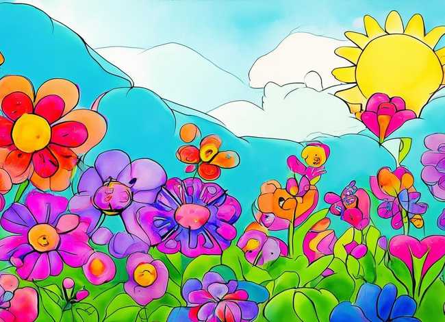 儿童手绘图片 儿童手绘图片简单漂亮