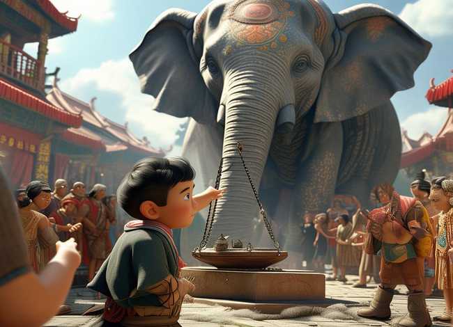 曹冲称象的故事动画片，曹冲称象的故事动画片视频