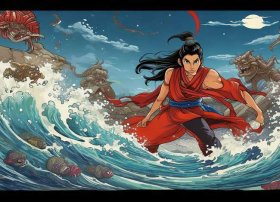 哪吒闹海儿童故事人民邮电出版社、哪吒闹海古代故事人民邮电出版社