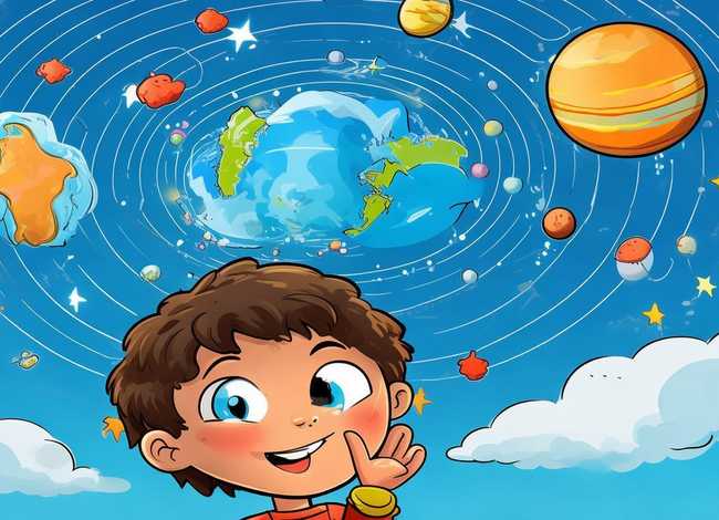 儿童科学故事漫画书 - 儿童科学漫画图片简单