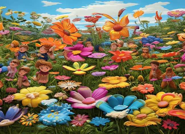 花朵的故事幼儿 - 关于花朵的幼儿故事