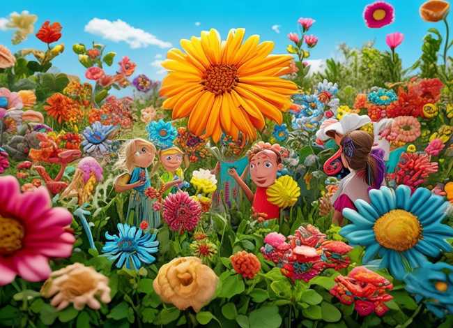 花朵的故事幼儿 - 关于花朵的幼儿故事