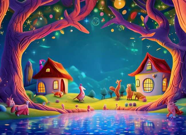 童话故事儿童版ppt（童话ppt模版）