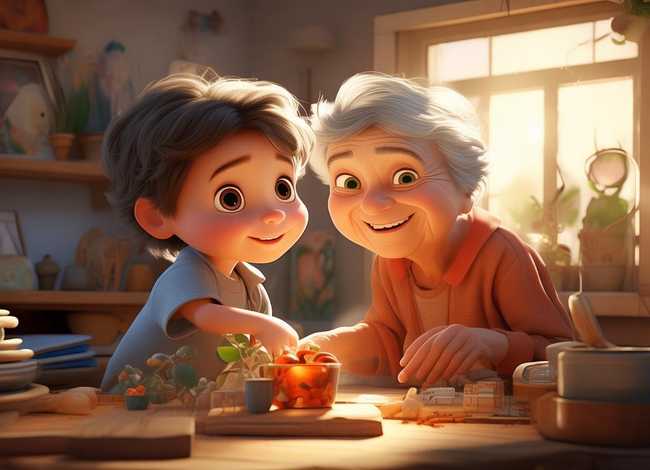 孝顺父母的故事书儿童 - 少儿孝顺父母的故事