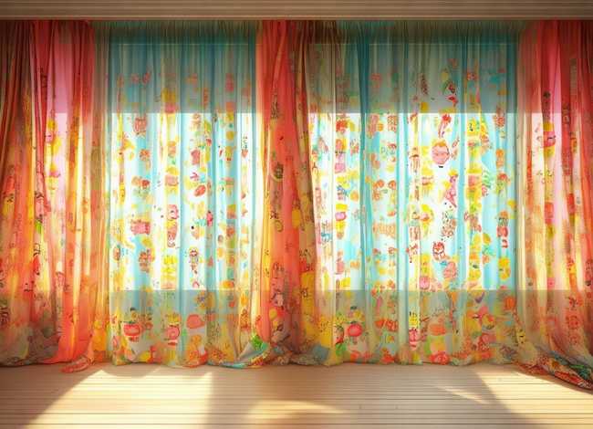 罗马帘儿童版；儿童罗马帘图片效果图