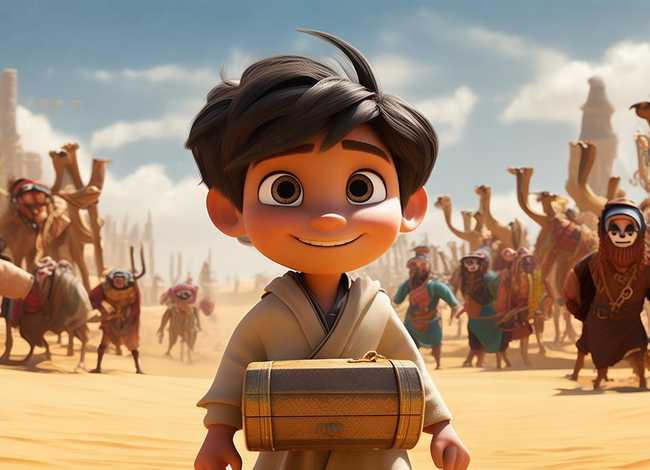 儿童故事大全阿里巴巴与四十大盗，少儿故事阿里巴巴与四十大盗