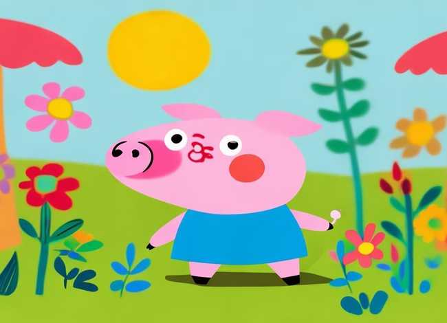 小猪佩奇绘本故事简笔画（小猪佩奇绘本故事简笔画怎么画）