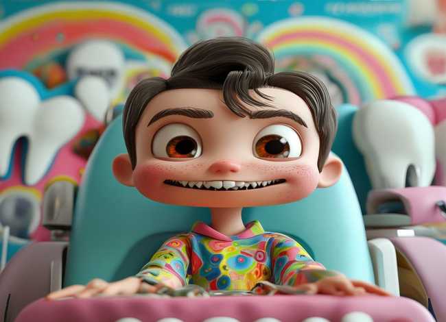 儿童换牙期牙齿长歪了怎么办、儿童换牙期牙齿长歪了怎么办图片