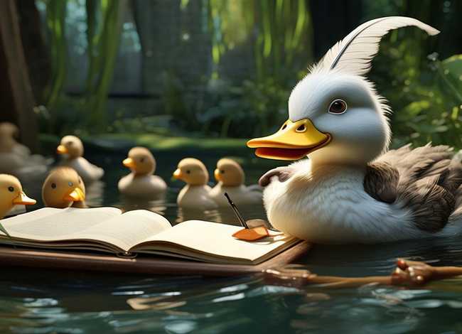 聪明的鸭子故事，聪明的鸭子故事内容