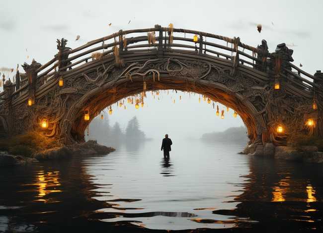 索桥的故事；安澜索桥的故事