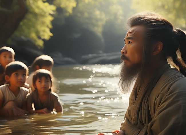 儿童故事孔子观水（孔子观水的故事）