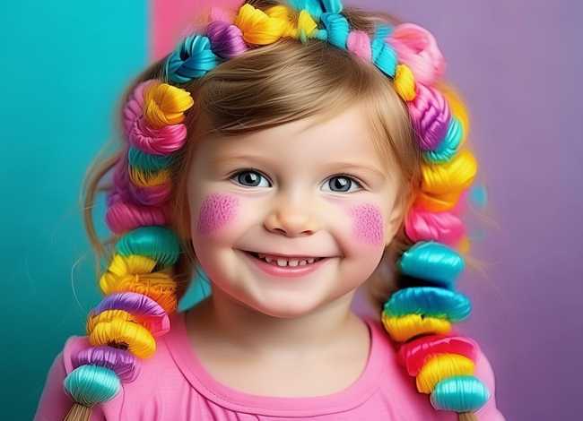 发型扎法小孩；发型扎法小孩图片