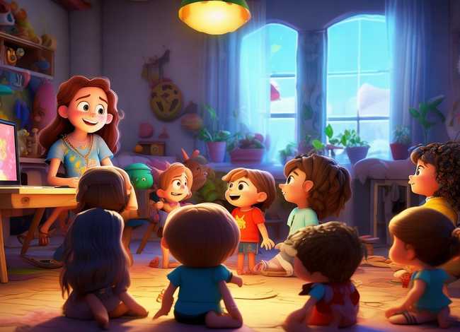 在线讲儿童故事、在线直播讲儿童故事