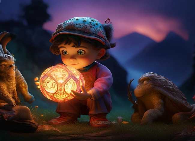 儿童故事宝莲灯全集、幼儿故事宝莲灯