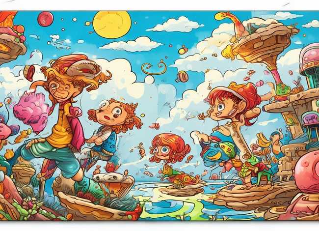 小孩子漫画故事，小孩子漫画故事书