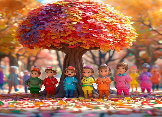 儿童颜色故事（幼儿园颜色故事）