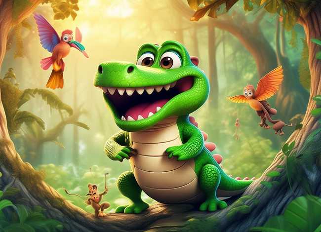 会爬树的鳄鱼世界儿童故事精品（会爬树的鳄鱼书籍）