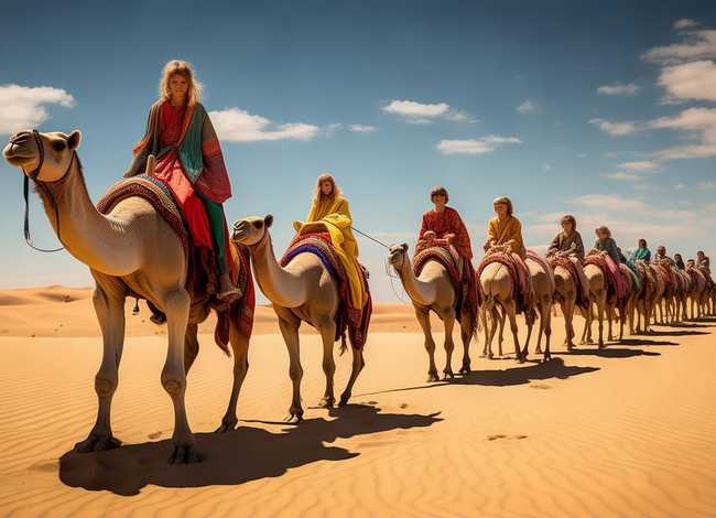 童年的骆驼队课文 童年的骆驼队课文内容