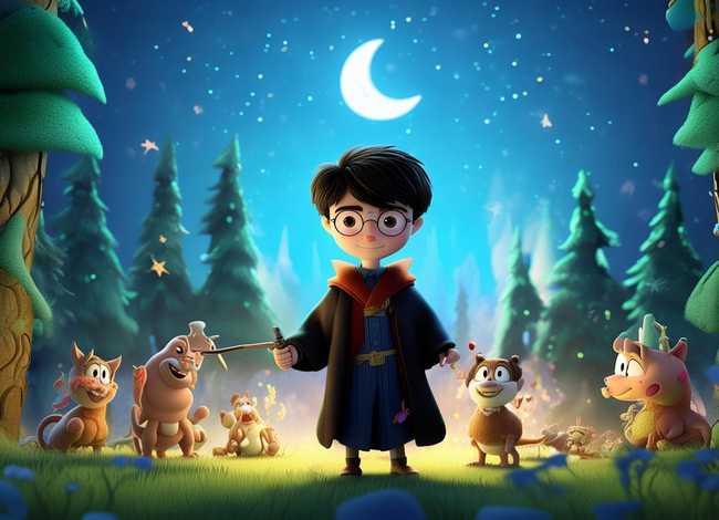 儿童故事哈利波特完整版 - 哈利波特动画片儿童版