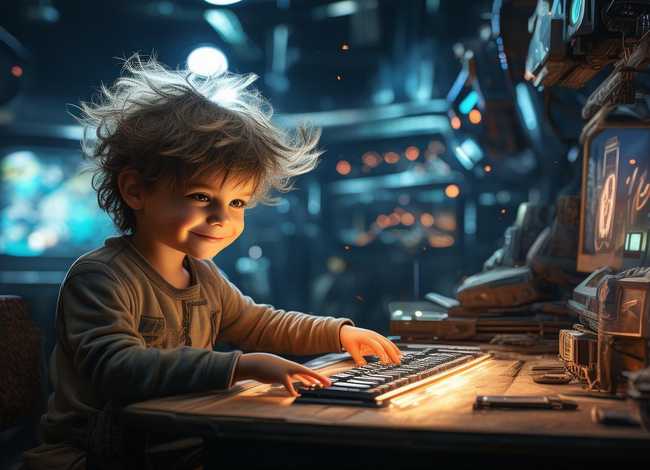 小孩编写科幻故事，小孩编写科幻故事好吗