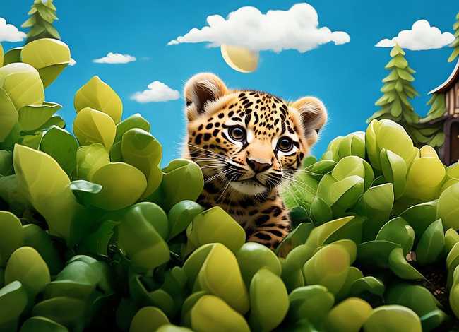 豹的绘本 豹子的绘本