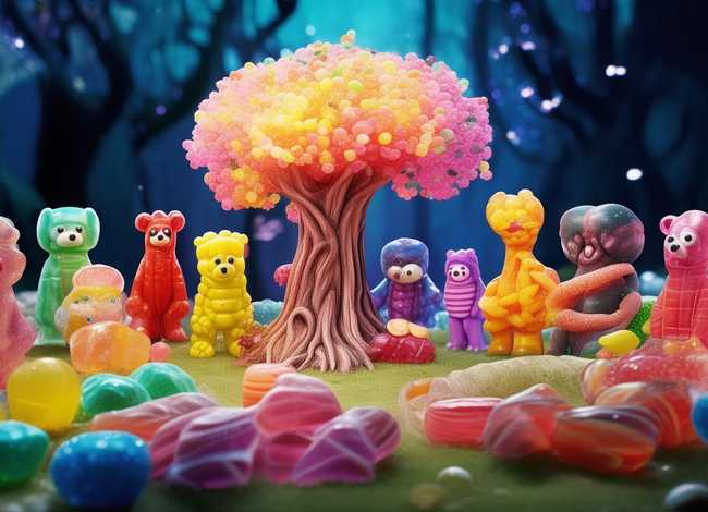 糖果的故事 - 一个关于糖果的故事