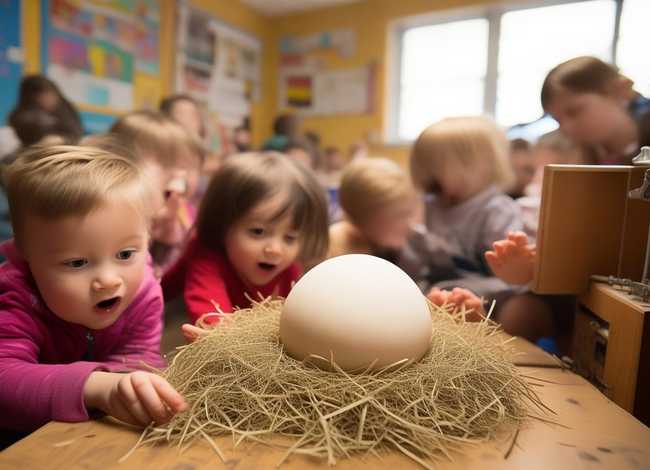 儿童故事鸡蛋孵小鸡，幼儿园孵小鸡课程故事