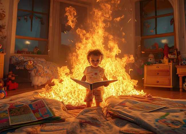 儿童故事着火了 幼儿火灾故事