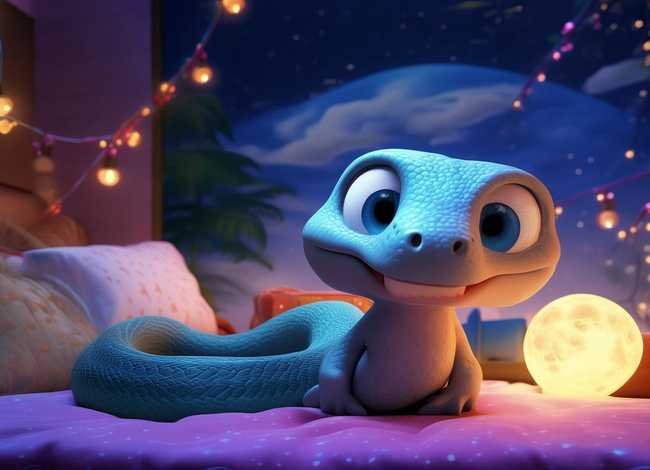 儿童睡前童话故事蛇（小蛇的睡前故事）