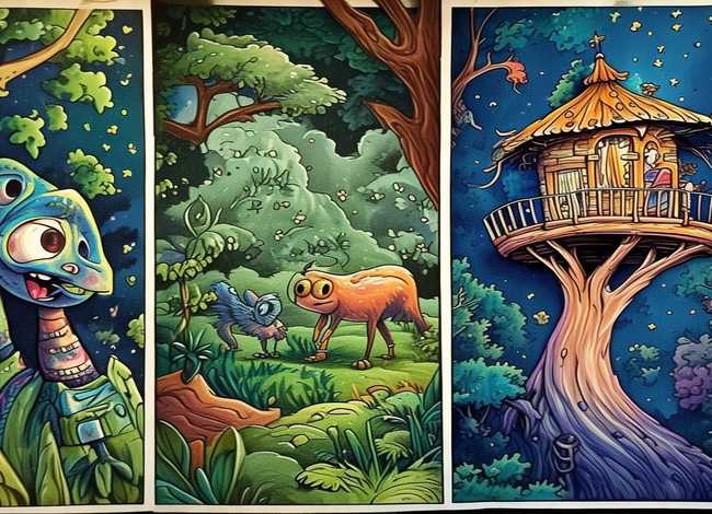 小故事的连环画 - 小故事的连环画怎么画