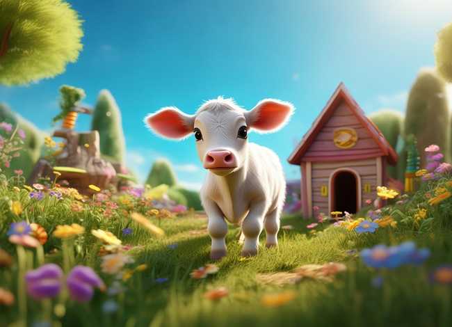 儿童故事小牛的故事、小牛的故事幼儿园故事