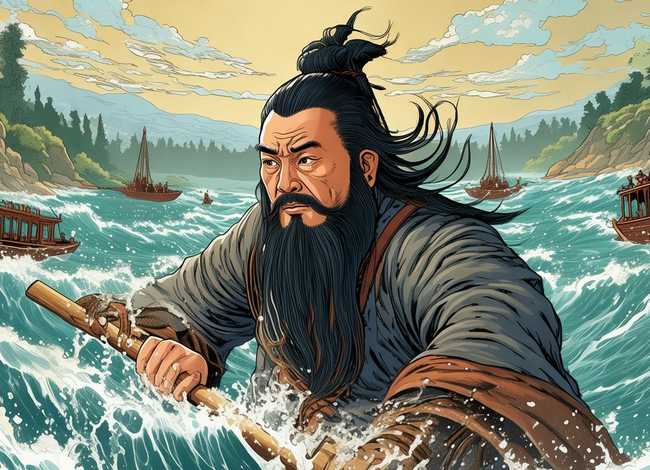 大禹治水儿童故事图文并茂、大禹治水故事插图 大禹治水儿童故事图文并茂、大禹治水故事插图