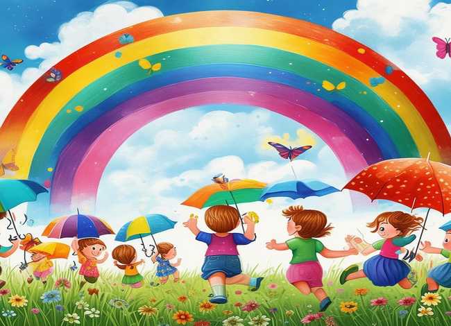 彩虹的故事儿童 - 彩虹的故事幼儿故事 彩虹的故事儿童 - 彩虹的故事幼儿故事