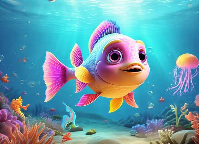 儿童故事小鱼玛莎；小鱼幼儿故事