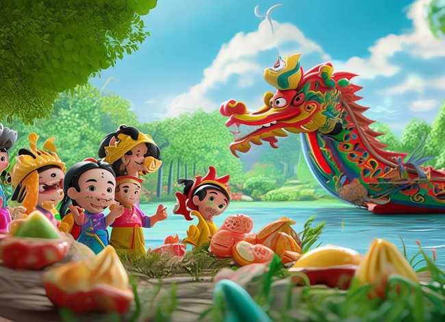 端午节故事幼儿版（端午节故事幼儿版图片）