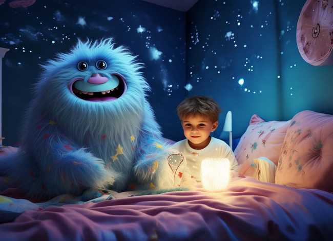 儿童怪兽故事睡前故事、怪兽的睡前故事