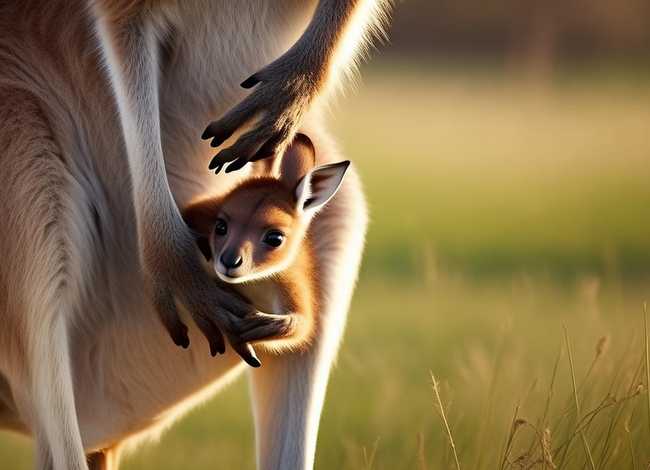 袋鼠妈妈的故事、袋鼠妈妈的故事告诉我们