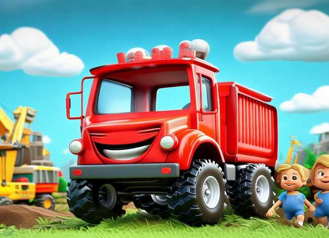 儿童早教启蒙动画片、儿童早教启蒙动画片工程车