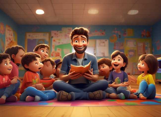 儿童幼爸故事；幼儿园爸爸讲故事题材