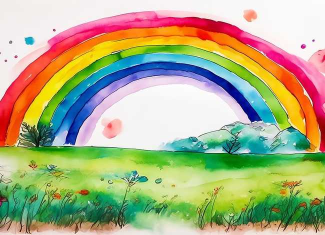 儿童水粉画图片简单又好看 - 儿童水粉画图片简单又好看又漂亮