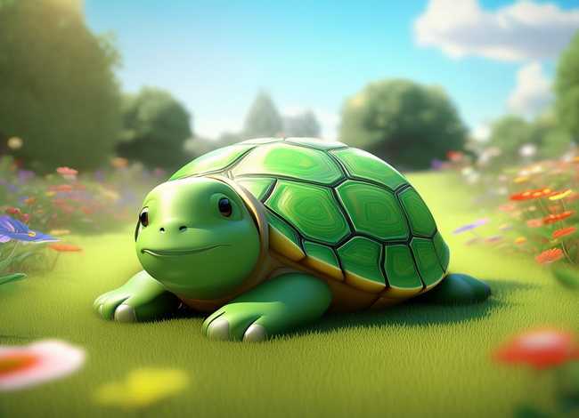 儿童故事小乌龟晒太阳 - 幼儿园小乌龟晒太阳故事教案