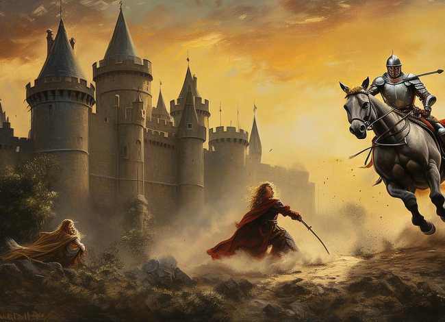 经典故事主题绘画；经典故事主题绘画图片